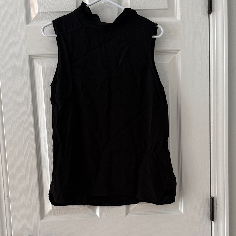 Massimo Dutti Black Sleeveless Tank Top